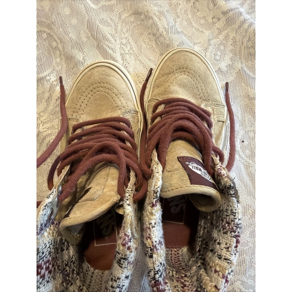 Vans Sk8-Hi MTE-Starfish Turtledove Suede Women's 5/ Men's 4.5 Super Clean - Picture 12 of 12